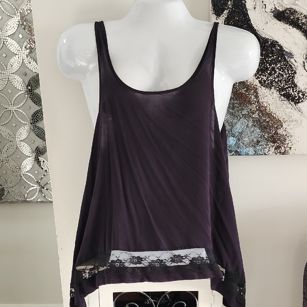 Adam Levine Collection Deep Purple Top